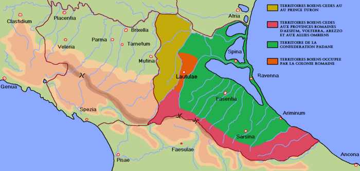 Dépouillement du royaume des Boiens