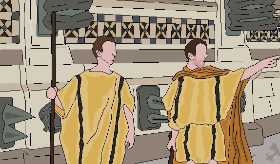 Vigiles Urbani - Les vigiles urbains, les «yeux de la ville», sont les fonctionnaires chargés de la lutte contre la criminalité et servent de police à Rome et dans les principales municipes. Malgré leur nombre relativement faible, ces hommes jouent un grand rôle dans la vie de la ville. Ils ne sont pas aimés ni armés, en raison de leur arrogance et de leur brutalité. Ce corps a un petit contingent de cavalerie.